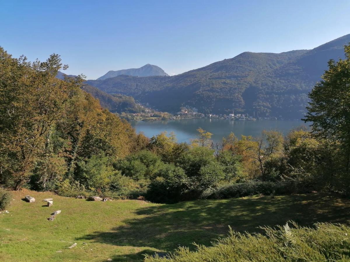 La Finestra Sul Lago Acomodação com café da manhã Brusimpiano Exterior foto