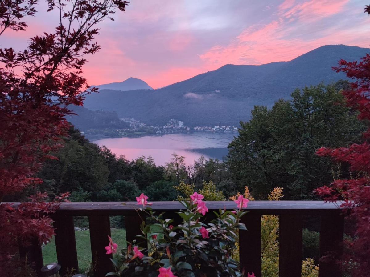 La Finestra Sul Lago Acomodação com café da manhã Brusimpiano Exterior foto